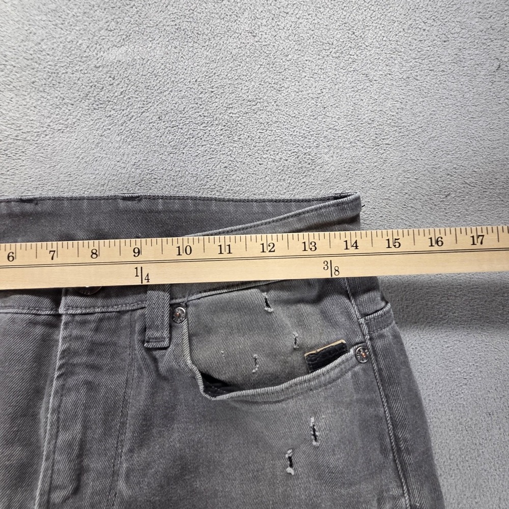 G-Star RAW Jeans Mens 28x30 Gray Revend Skinny Distressed Zip Fly Denim - Picture 3 of 16